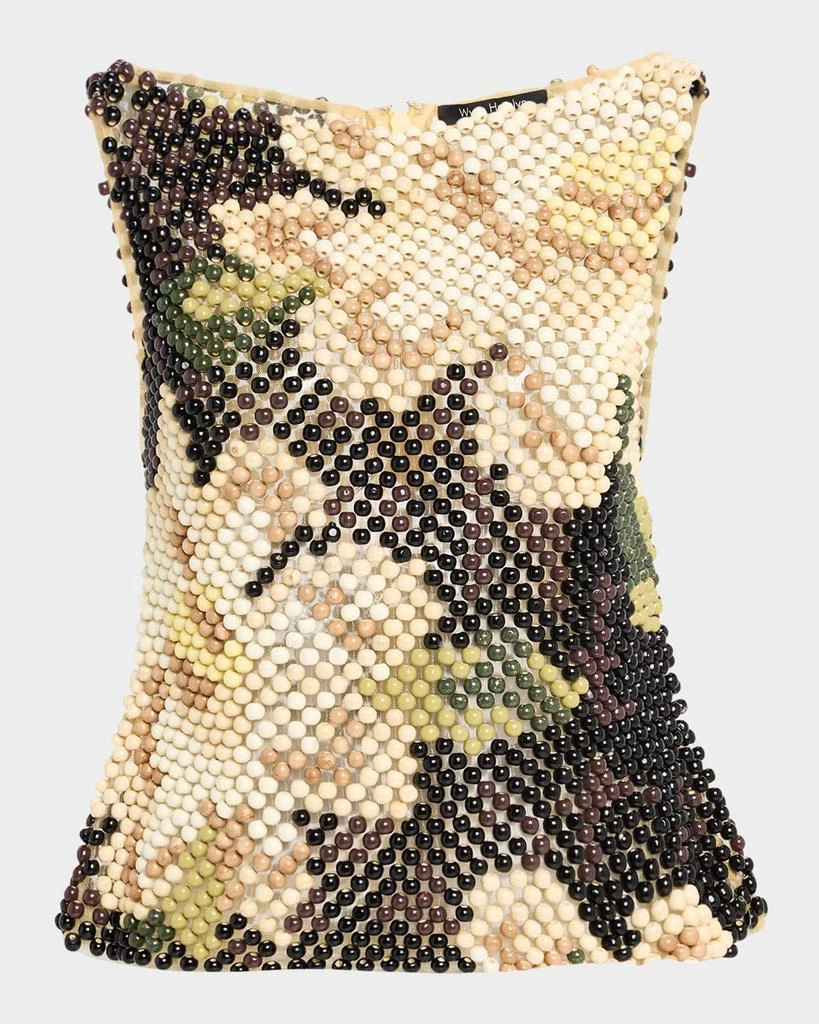 Wynn Hamlyn Floral Wooden Bead Top 1