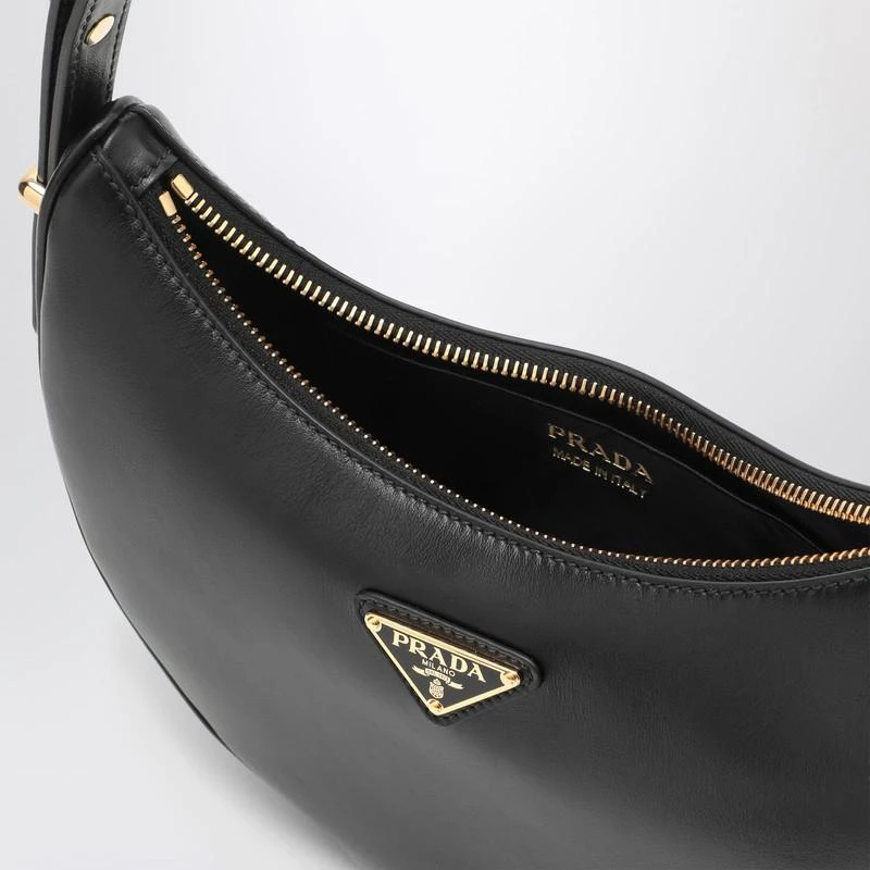 Prada Black leather Prada Arqué bag 6