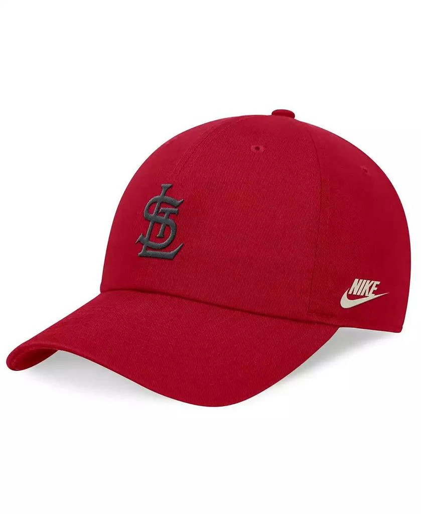 NIKE Men's Red St. Louis Cardinals Rewind Cooperstown Collection Club Adjustable Hat 1