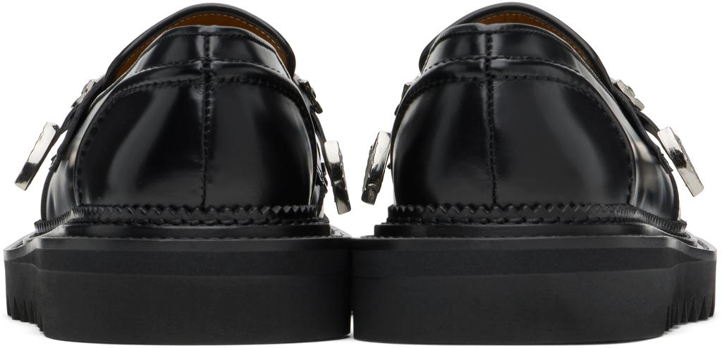 Toga Virilis Black O-Ring Loafers