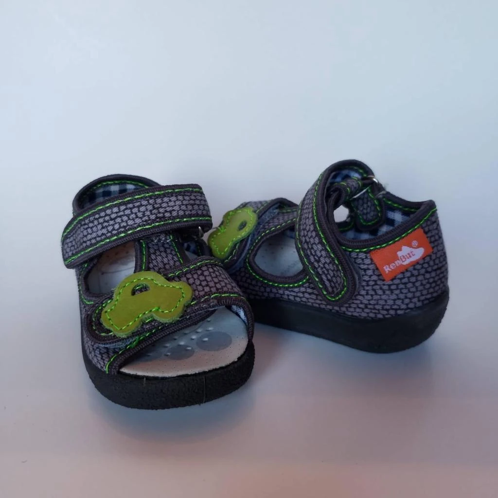 Renbut Shoes Renbut Shoes - Boy
s Velcro 2-strap Sandal 2