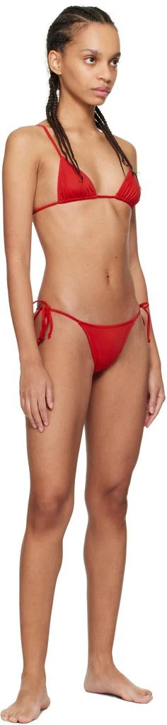 Tropic of C Red Praia Bikini Bottom 4
