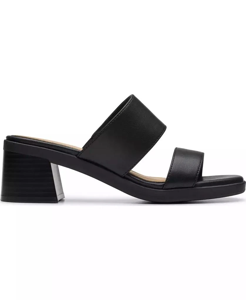 Clarks Collection Women's Jaylan Dusk Block Heel Sandals 2