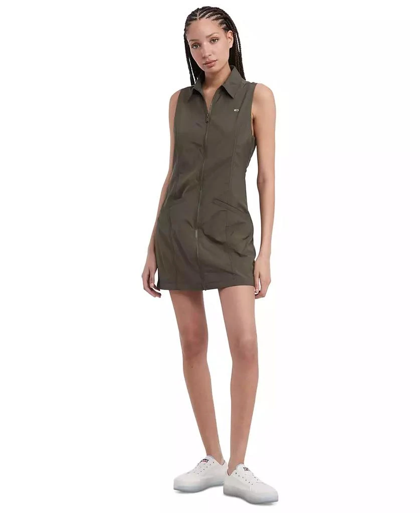 Tommy Jeans Women's Ripstop Sleeveless Cargo Dress 3