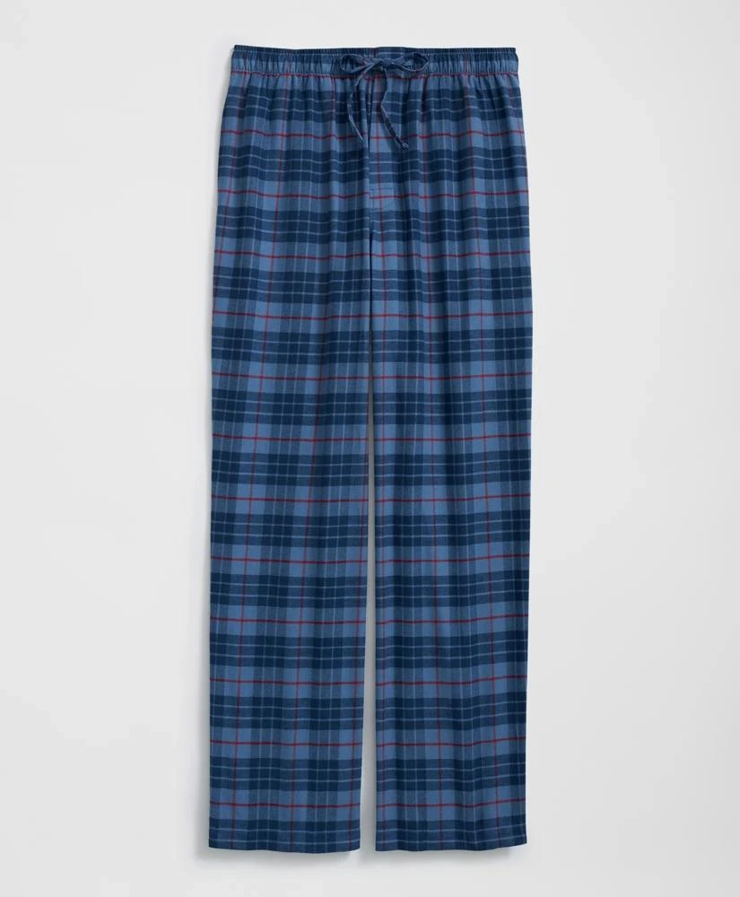 Brooks Brothers Cotton Flannel Plaid Lounge Pants 1