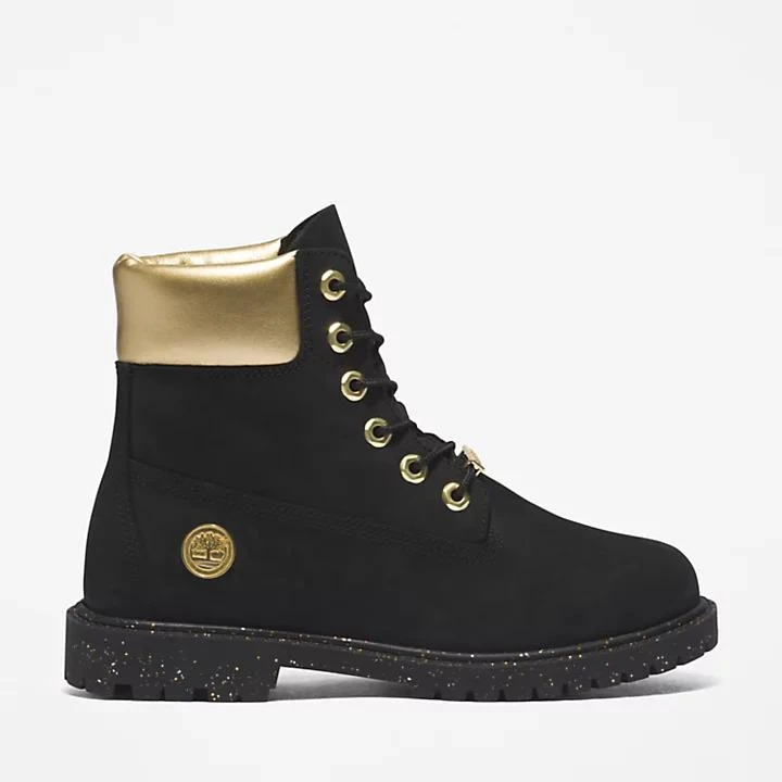 Timberland Timberland® Heritage 6 Inch Boot for Women in Black/Gold 1