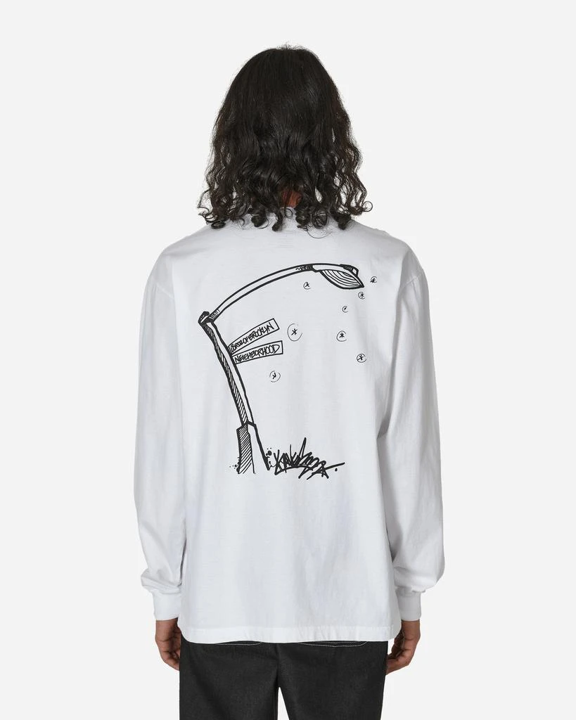 NEIGHBORHOOD Lordz Of Brooklyn LS-1 Longsleeve T-Shirt White 3