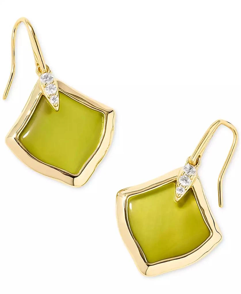 Kendra Scott Pavé 
Color Mother-of-Pearl Drop Earrings 1