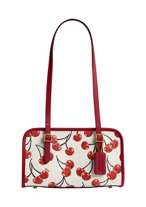 Coach Swing Zip Bag With Cherry Print 1