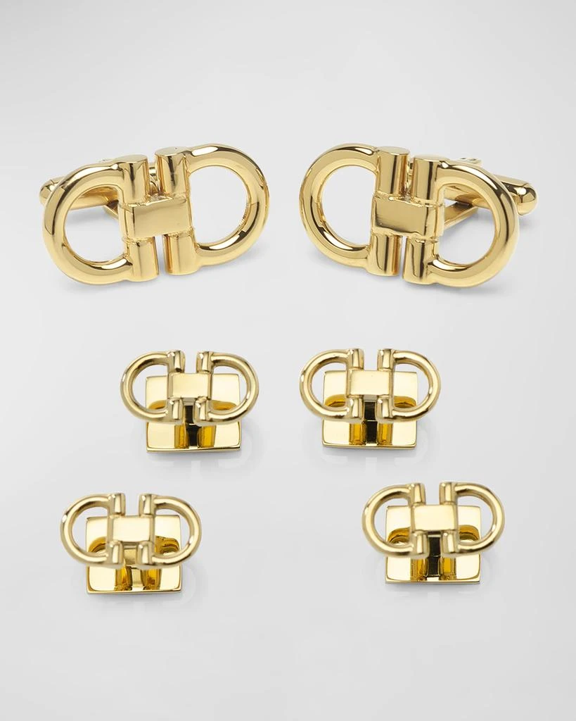 Cufflinks Inc. Men
s Horse-Bit Cufflink Stud Set