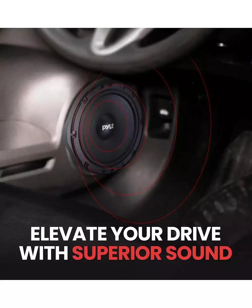 Pyle Two-Way Coaxial Speaker Systems, 6.5

 for 2006-Up HONDA 
ACURA, 300 Watts, 4 Ohm Impedance (Pair) 6