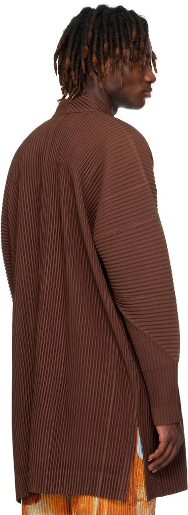 Homme Plissé Issey Miyake Brown Monthly Color February Coat 3