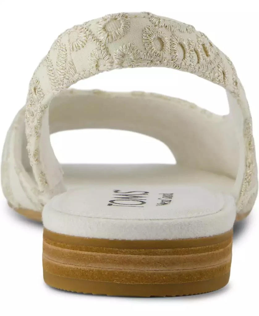 TOMS Women's Briella Open Toe Slingback Flat Sandals 3
