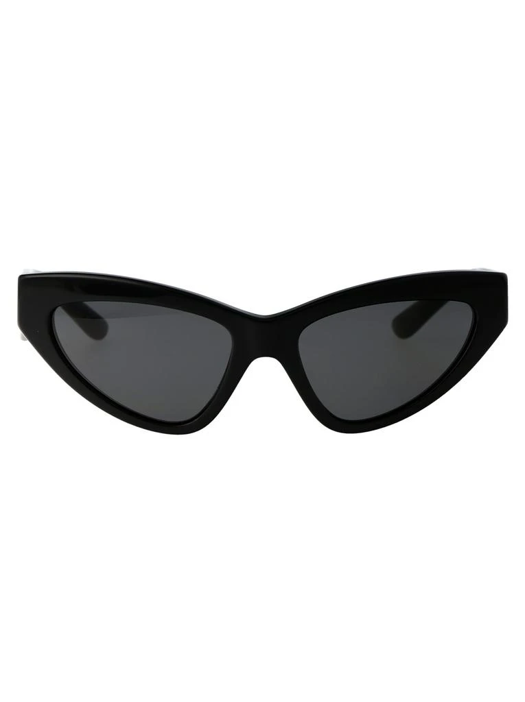 Dolce 
Gabbana BLACK ACETATE SUNGLASSES 1