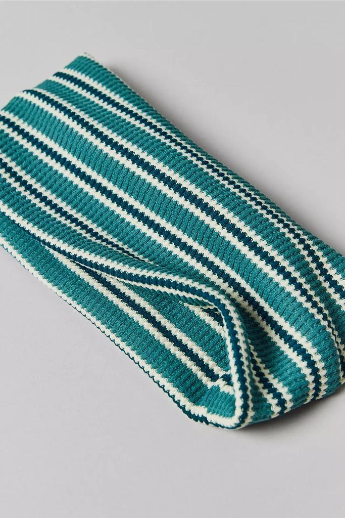 Urban Outfitters Textured Striped Wide Headwrap Headband 3