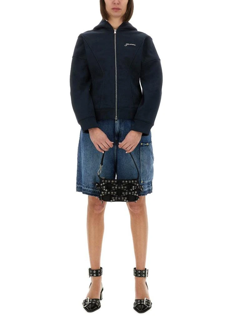 Ganni Ganni Sweatshirt With Logo 2