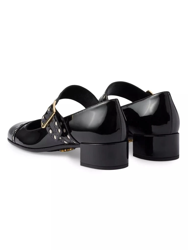 Prada Patent Leather Mary Jane Pumps 4