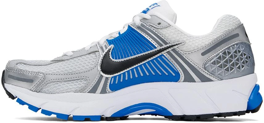 NIKE Silver & Blue Zoom Vomero 5 Sneakers 3
