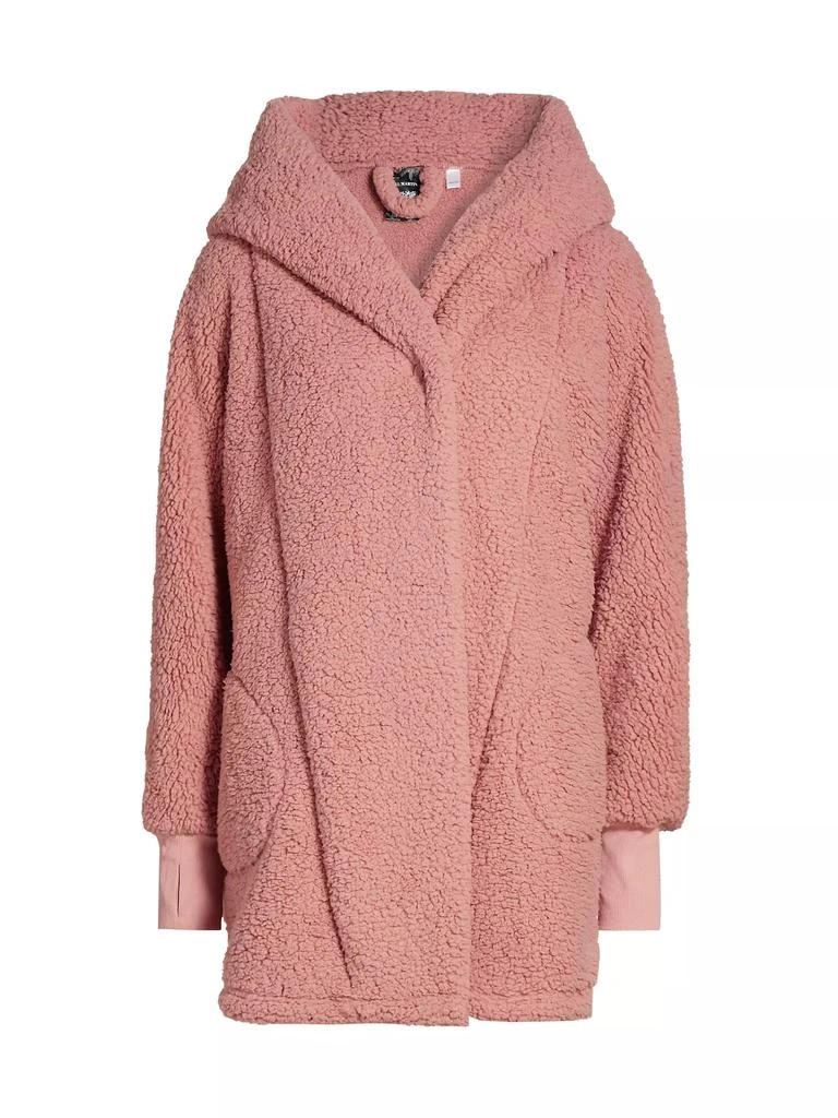 By Jill Martin The Best Lounger In The World Embellished Warrior Sherpa Hooded Jacket 5
