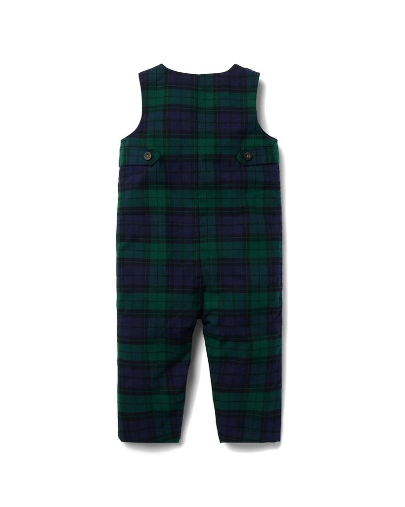 Janie and Jack Janie and Jack The Tartan Holiday Baby Overall 2