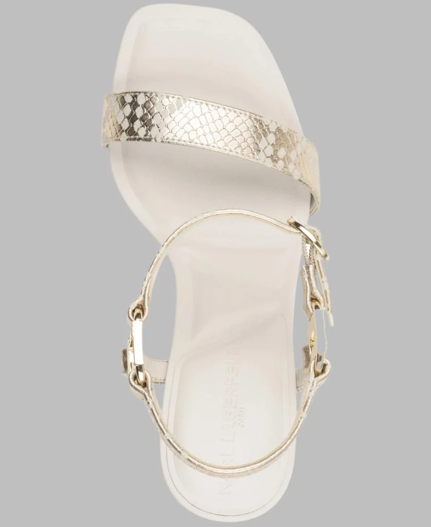 Karl Lagerfeld Paris CYBIL ANKLE STRAP SANDAL 3