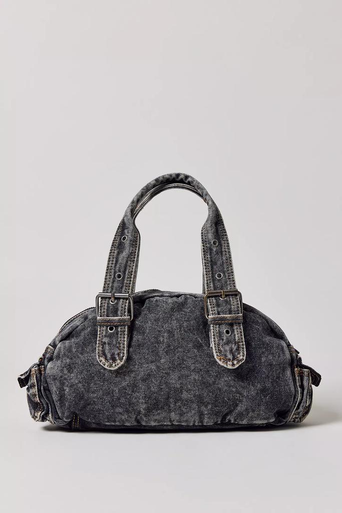 ショルダーバッグ・ポシェット Odd Studio Odd Signature Denim Duffle Bag 5009326579 Odd Studio】ODD Signature Denim Duffel Bag - blue (Odd