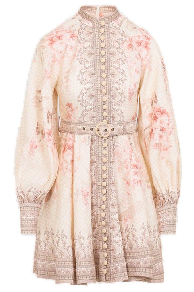 Zimmermann Zimmermann Illuminate Buttoned Mini Dress
