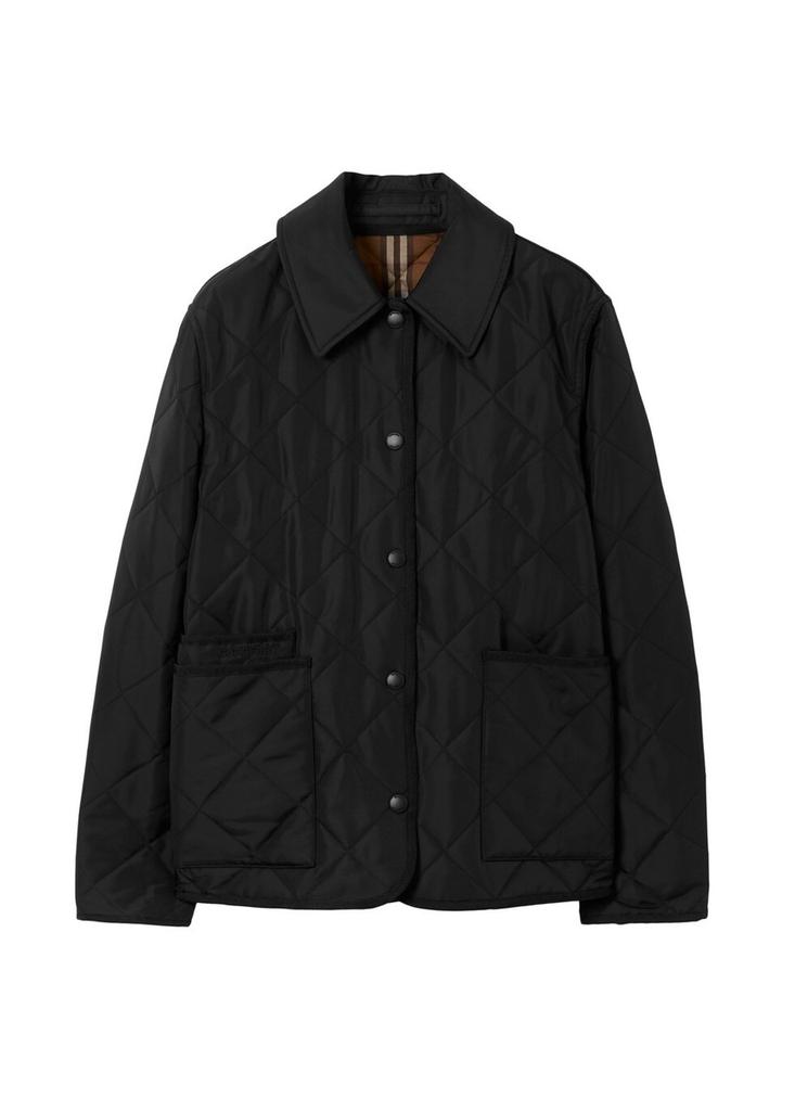 BURBERRY｜DOWN JACKETS (Quilted Nylon Barn Jacket (80969 01A1A4BA-FC14-4039-A429-