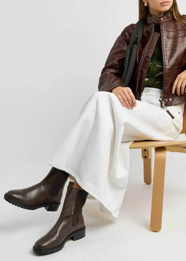 AEYDE Jack leather Chelsea boots 5