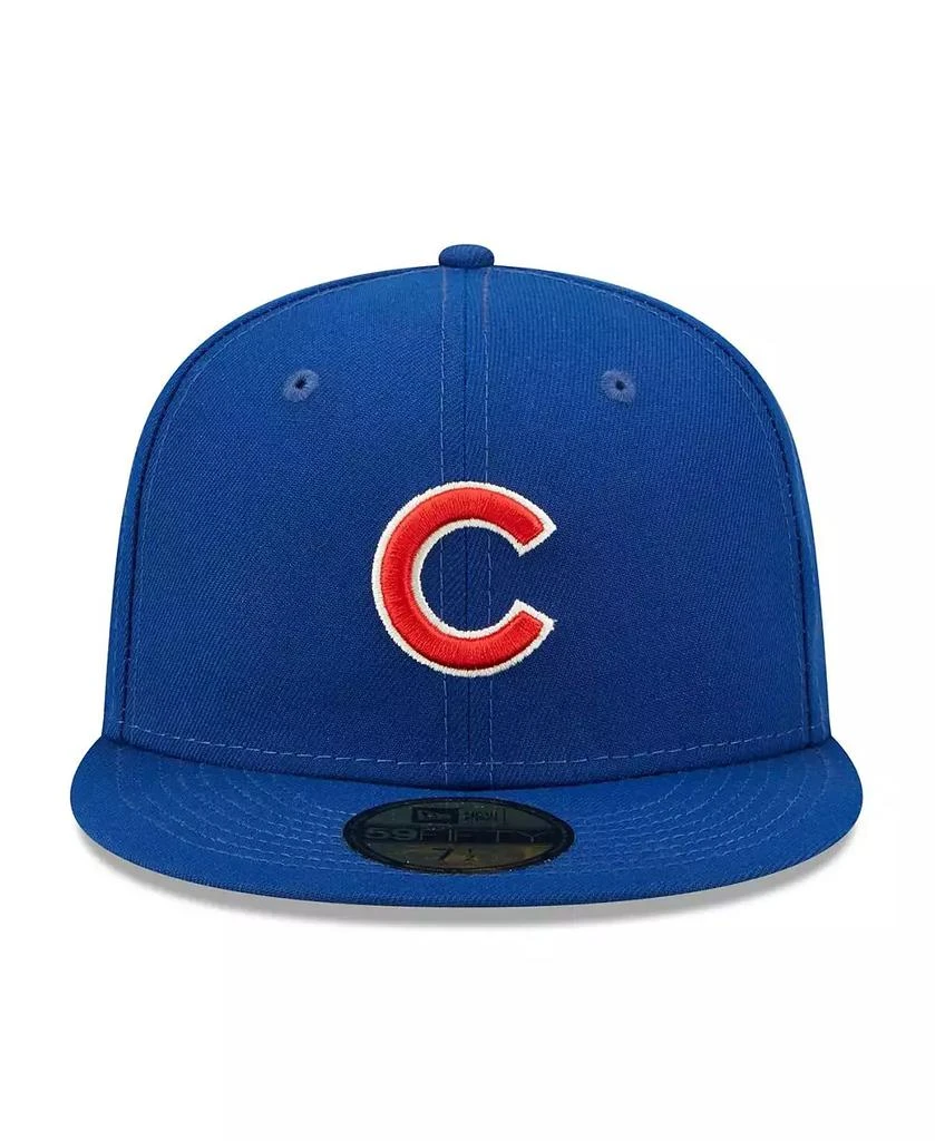 New Era Men
s Royal Chicago Cubs 2016 World Series Champions Citrus Pop UV 59FIFTY Fitted Hat 3