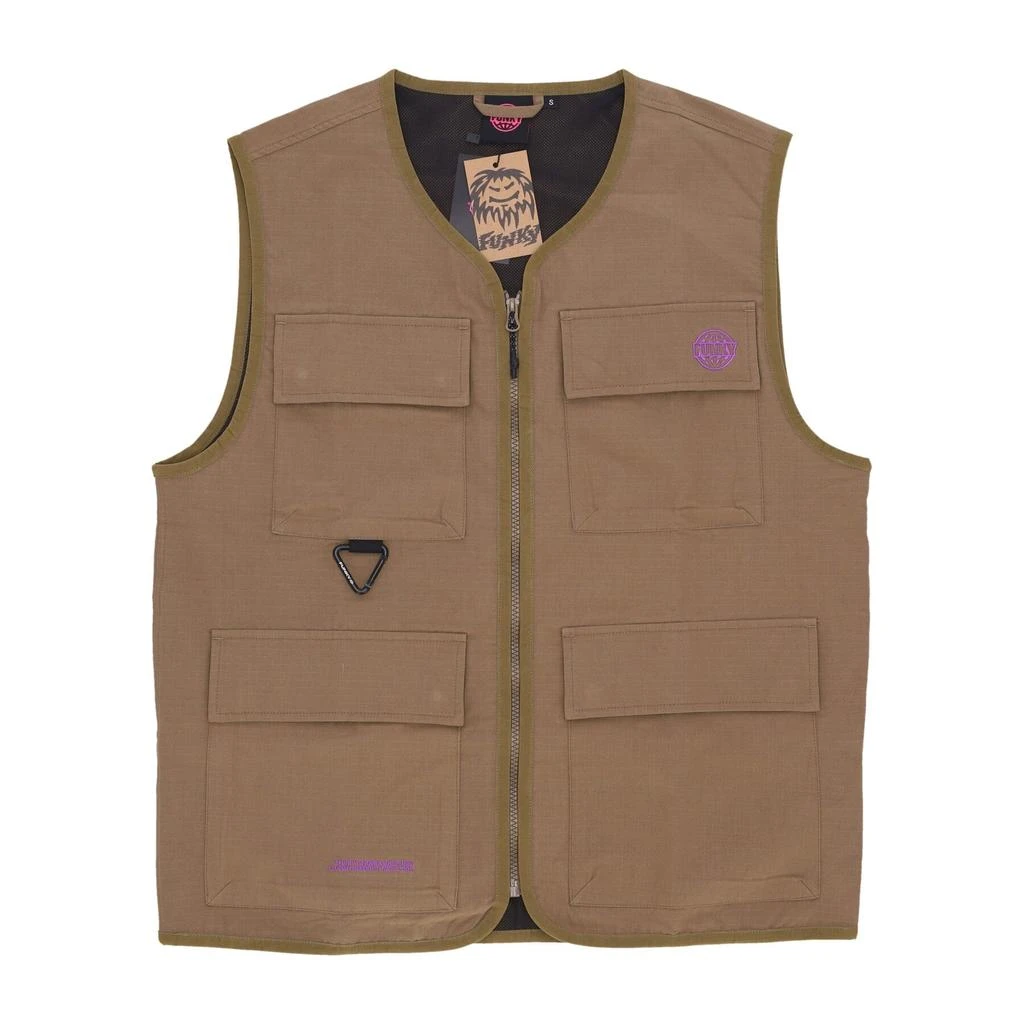 Funky Men's Yeti Vest Sundial 1