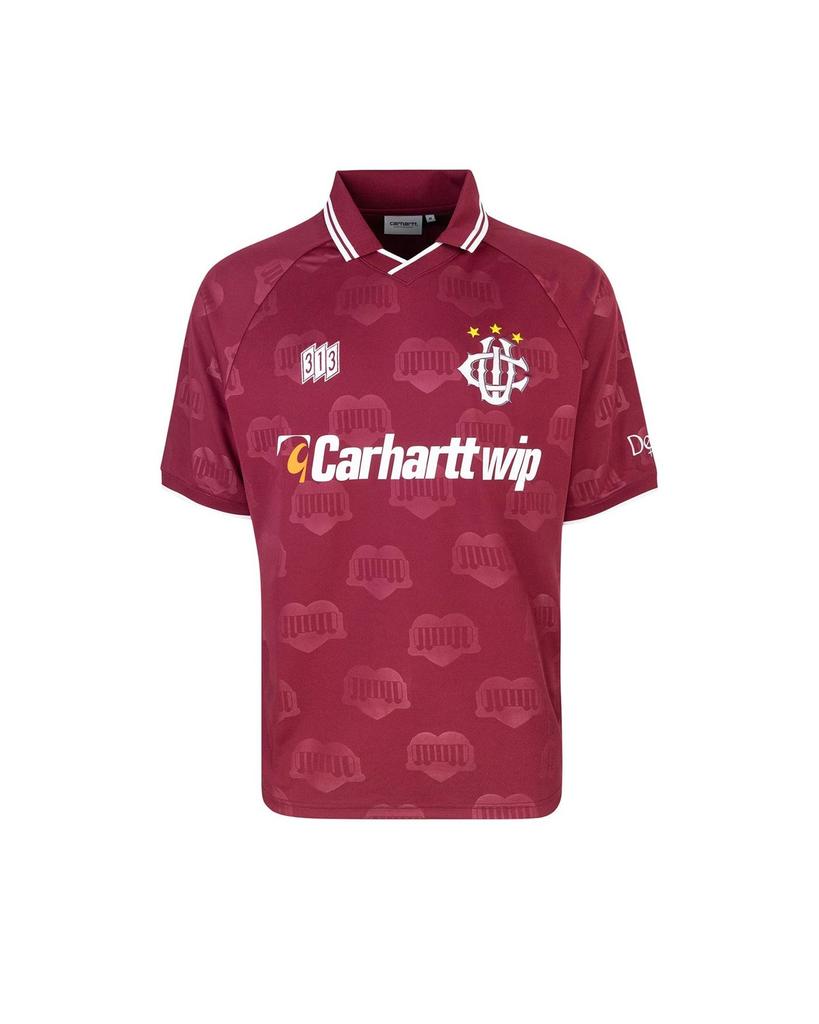 CarharttWIP S/S HARTT’S FOOTBALL T-SHIRT Carhartt WIP - Hartt's Football T-shirt Jacquard Bluebird