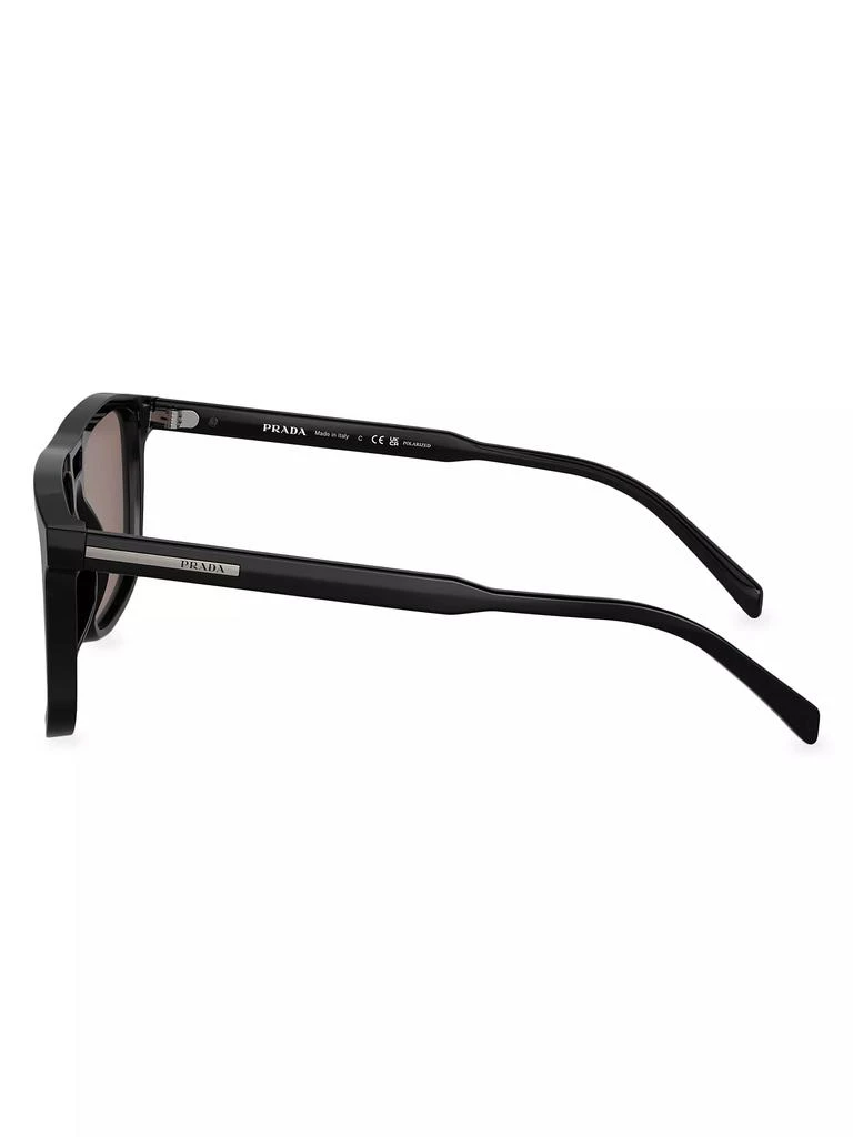 Prada 58MM Rectangular Sunglasses 3