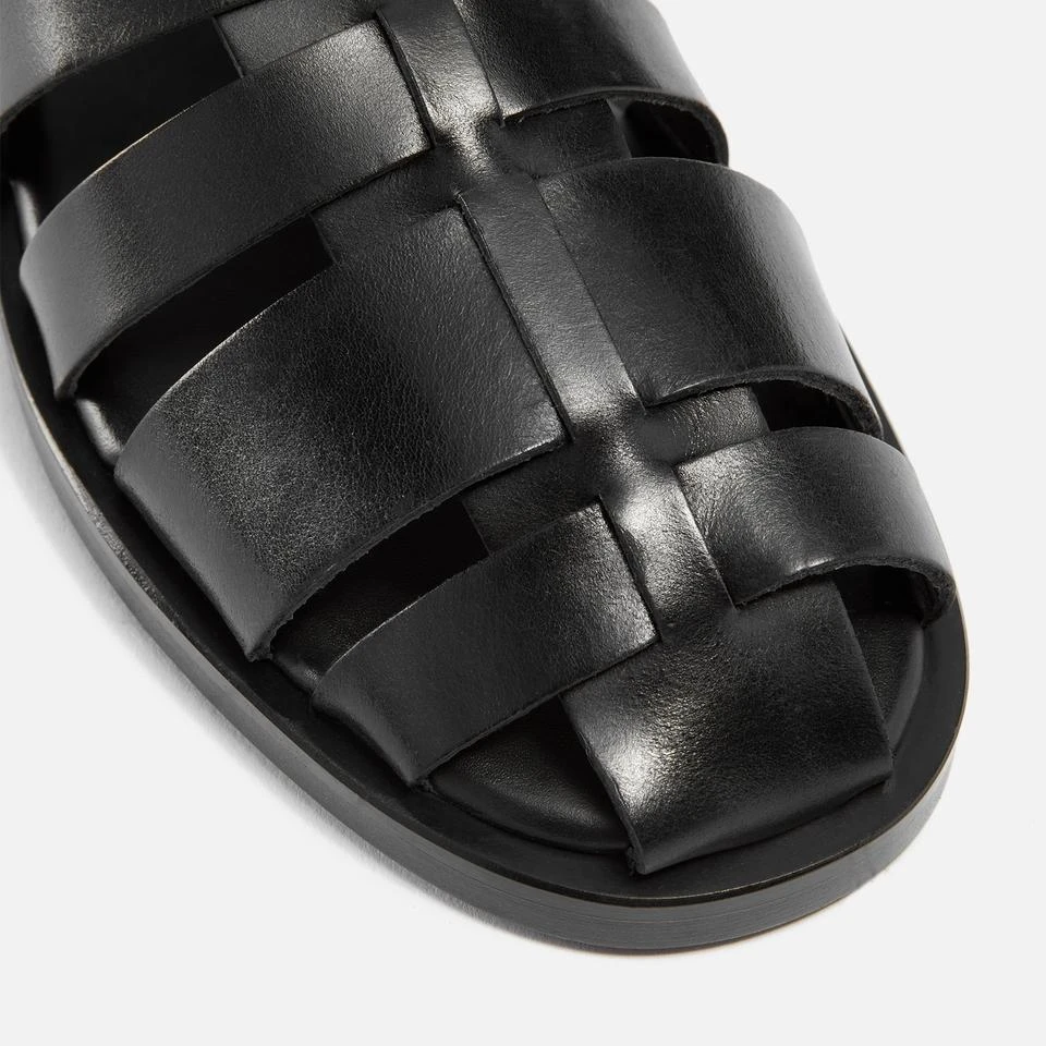 ALOHAS ALOHAS WOMEN'S PERRY LEATHER FISHERMAN SANDALS 4