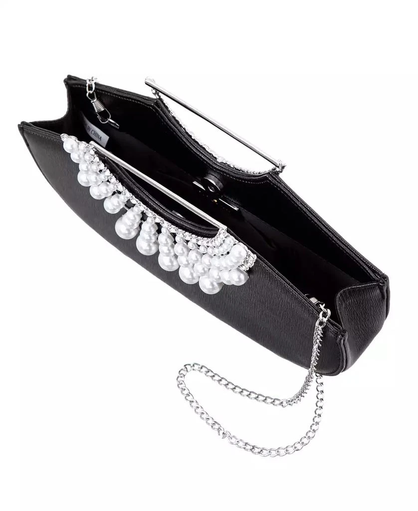 Nina Crystal Encrusted Small Handle Bag 4