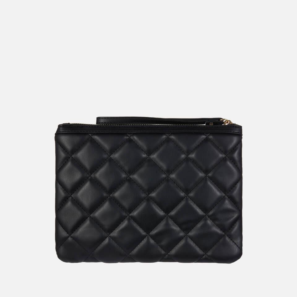 Mario Valentino Valentino Women's Ada Soft Cosmetic Case - Nero