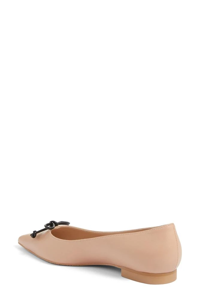Stuart Weitzman Landon Pointed Toe Ballet Flat 2