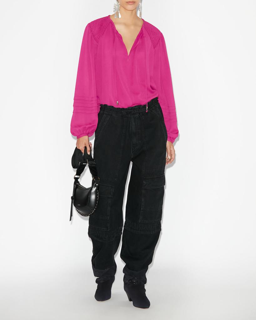 MARANT ÉTOILE MARANT ÉTOILE, LAMAYA TOP - Women - Pink - 40