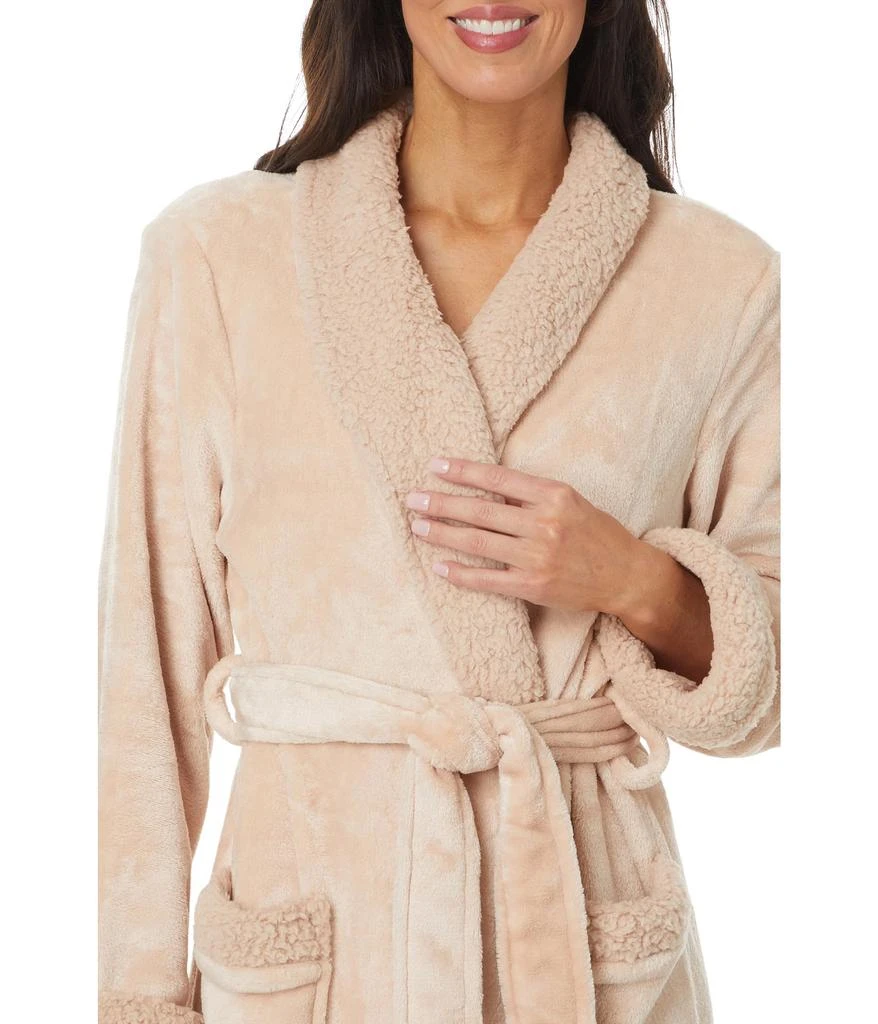 Natori Plush Sherpa Robe 52" 3