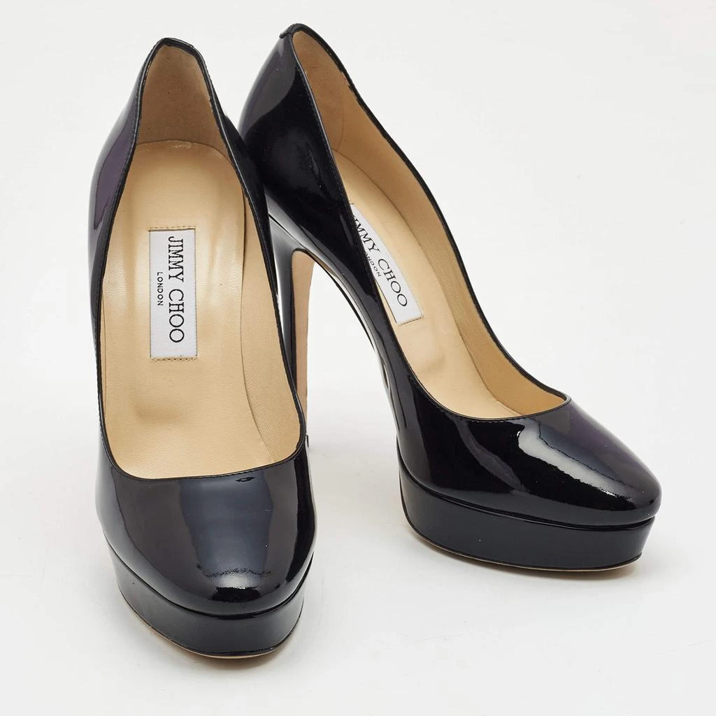 Jimmy Choo Jimmy Choo Black Patent leather Cosmic Pumps Size 39 4