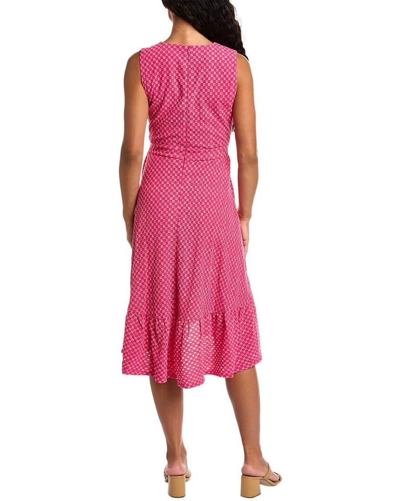 London Times London Times Eyelet Faux Wrap Dress 2