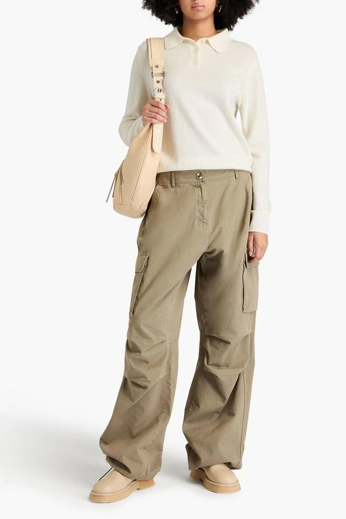 Chinti & Parker Wool and cashmere-blend polo sweater 2