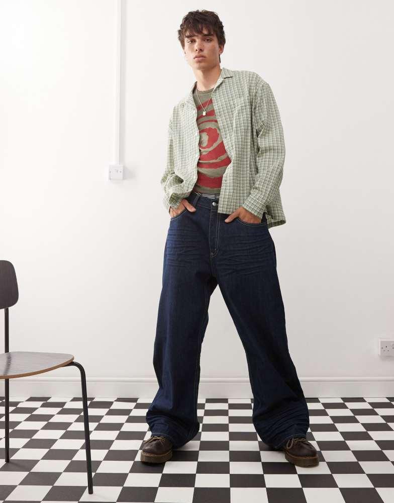 Cheap Monday Cheap Monday Looser baggy jeans in blue rinse wash
