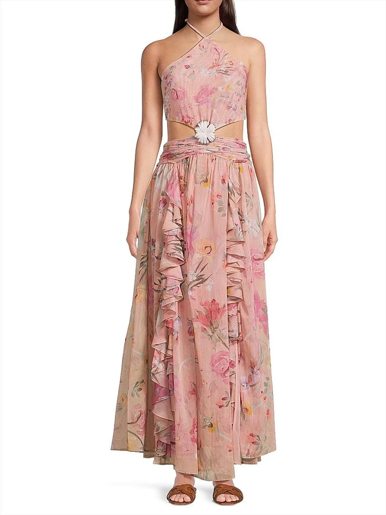 white christmas dresses Patbo Jacquard Maxi Dress main image 0