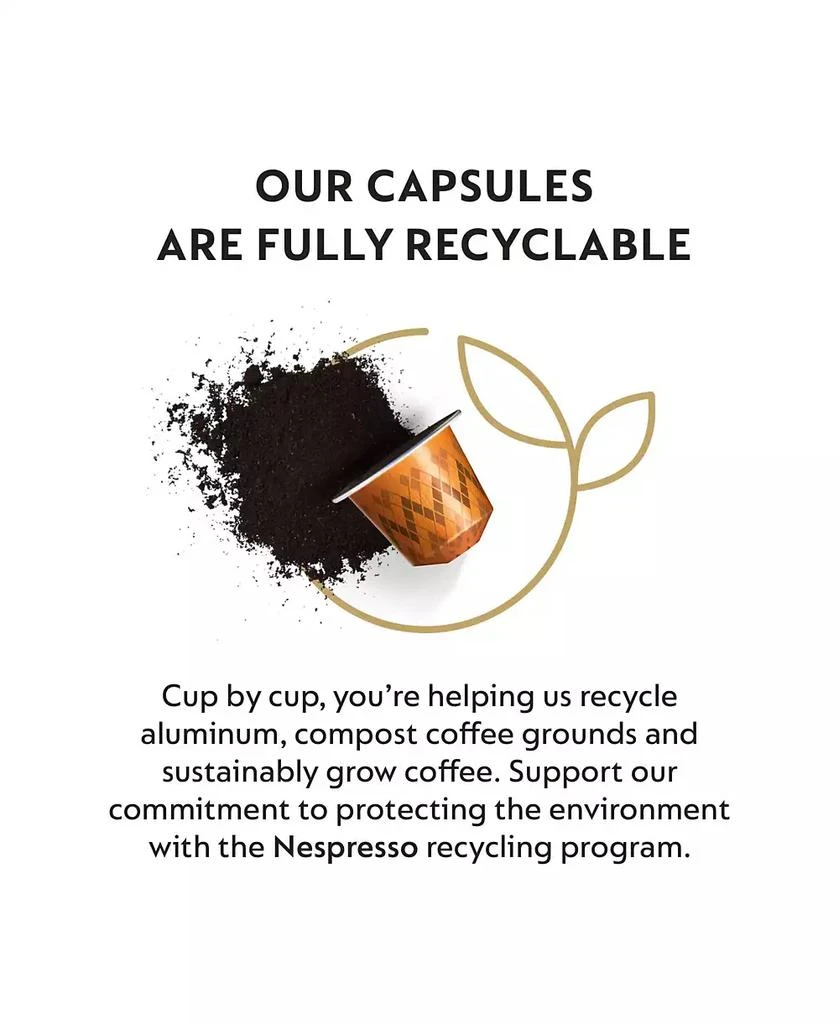 Nespresso Capsules OriginalLine, Vienna Linizio Lungo, Mild Roast Coffee, 50-Count Coffee Pods 7