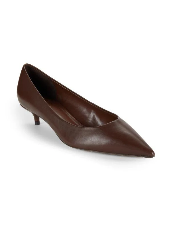 Sam Edelman Franci Leather Kitten Pumps 2