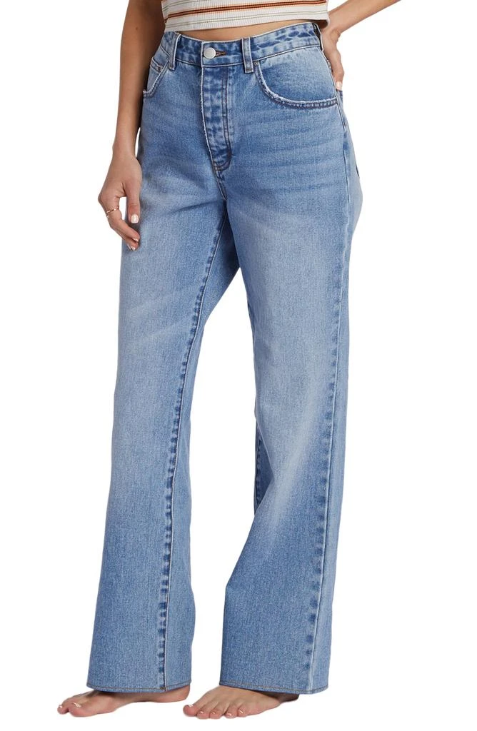 Billabong Rachel Low Rise Wide Leg Jeans 3