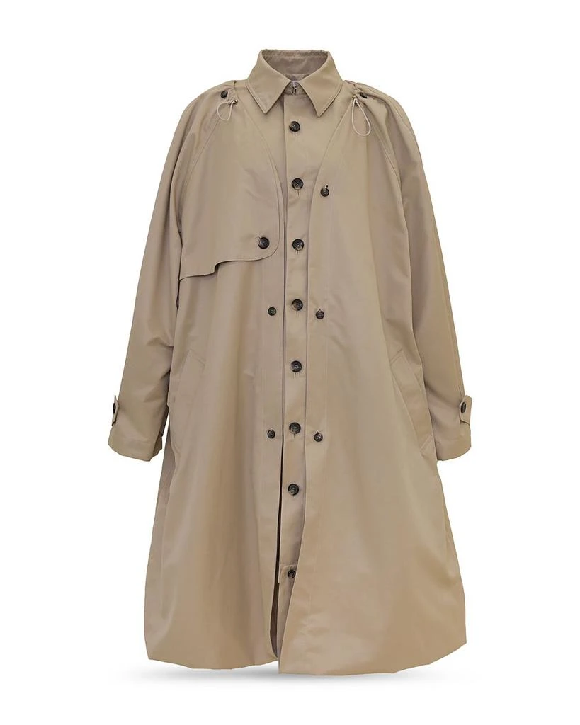 Rokh Balloon Trench Coat 1
