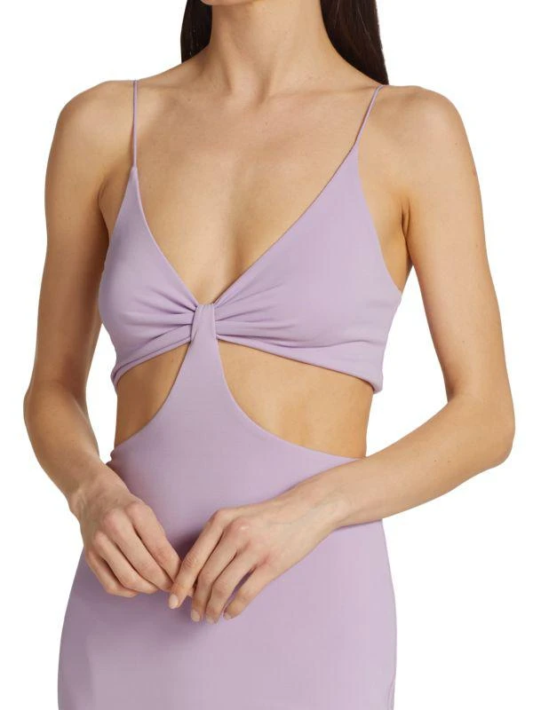 Alice + Olivia Havana Sleeveless Cut Out Minidress 4