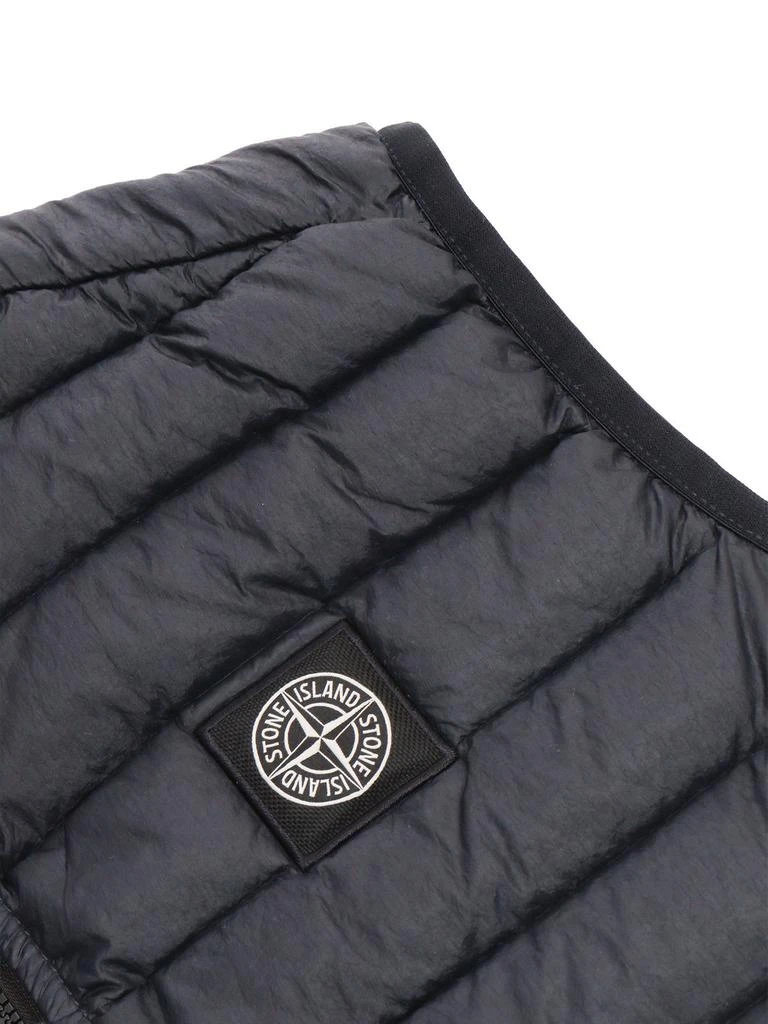 Stone Island Junior Stone Island Junior Compass-Motif Zipped Gilet 3